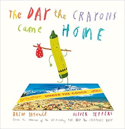 Book cover number 1 for The Day The Crayons Came Home written by Drew Daywalt published by Harper Collins Publishers