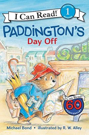 Book cover number 1 for Paddingtons Day Off written by Michael Bond published by Harper Collins Publishers