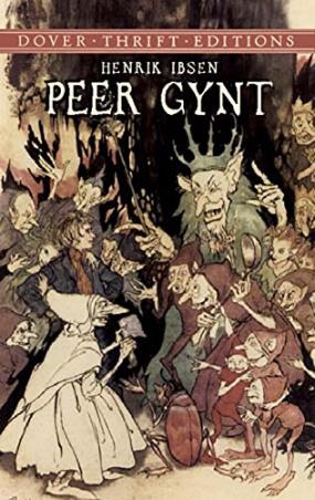 Book cover number 1 for Peer Gynt written by Henrik Ibsen published by Dover Publications