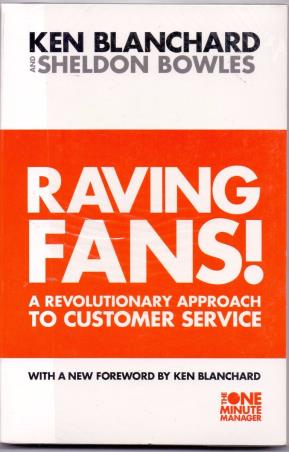 Book cover number 1 for Raving Fans! (The One Minute Manager) written by Ken Blanchard published by Harper Collins Publishers