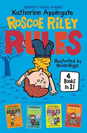 Book cover number 1 for Roscoe Riley Rules 4 Books In 1! written by Katherine Applegate published by Harper Collins Publishers