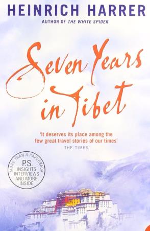 Book cover number 1 for Seven Years In Tibet written by Heinrich Harrer published by Harper Collins Publishers
