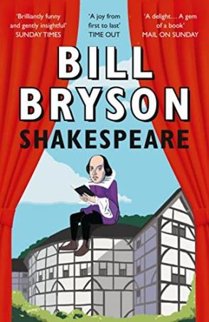 Book cover number 1 for Shakerpeare written by Bill Bryson published by Harper Collins Publishers