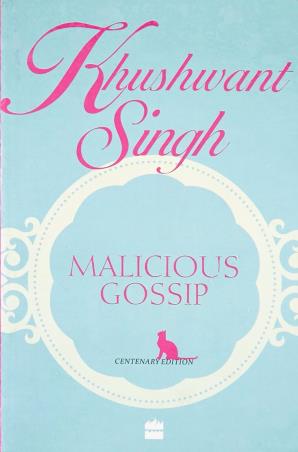 Book cover number 1 for Malicious Gossip written by Khushwant Singh published by Harper Collins Publishers