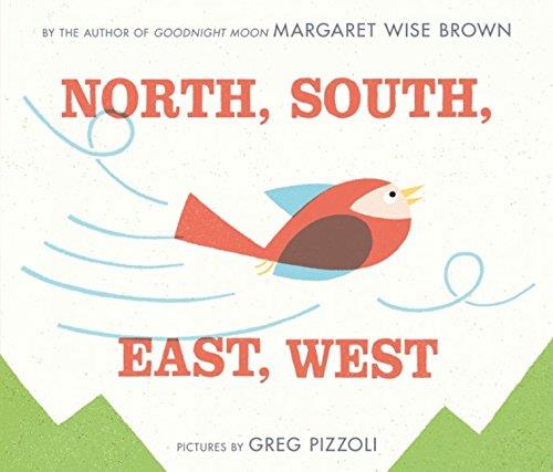 Book cover number 1 for North, South, East, West written by Margaret Wise Brown published by Harper Collins Publishers