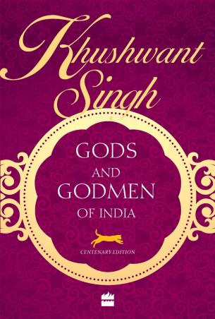 Book cover number 1 for Gods And Godmen Of India written by Khushwant Singh published by Harper Collins Publishers