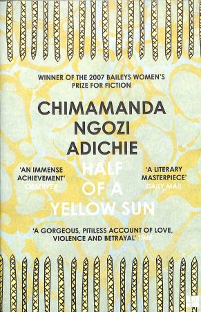 Book cover number 1 for Half Of A Yellow Sun written by Chimamanda Ngozi Adichie published by Harper Collins Publishers