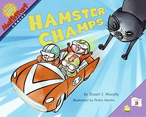 Book cover number 1 for Hamster Champs : Math Start 3 written by Stuart J. Murphy published by Harper Collins Publishers