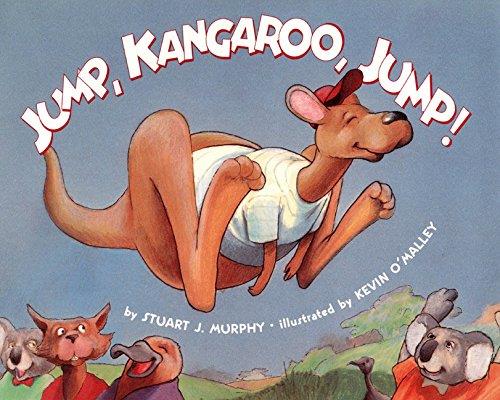 Book cover number 1 for Jump, Kangaroo, Jump! : Math Start 3 written by Stuart J. Murphy published by Harper Collins Publishers