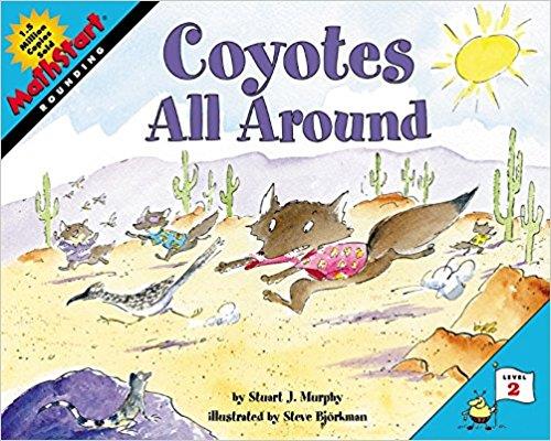 Book cover number 1 for Coyotes All Around : Math Starts -2 written by Stuart J. Murphy published by Harper Collins Publishers