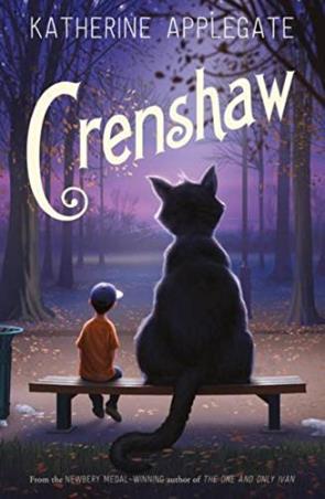 Book cover number 1 for Crenshaw written by Katherine Applegate published by Harper Collins Publishers