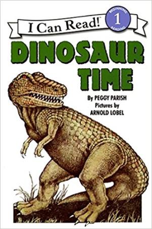 Book cover number 1 for Dinosaur Time  (I Can Read Level 1) written by Peggy Parish published by Harper Collins Publishers