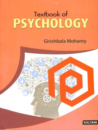Book cover number 1 for Textbook Of Psychology written by Girishbala Mohanty published by Kalyani Publishers