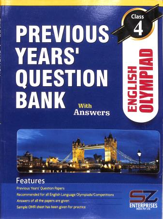 Book cover number 1 for Previous Years' Question Bank English Class 4 (English Olympiad) written by Michael Morpurgo published by Silverzone Enterprises India Pvt. Ltd.