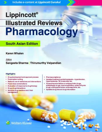 Book cover number 1 for Lippincott Illustrated Reviews : Pharmacology written by Karen Whalen published by Wolters Kluwer