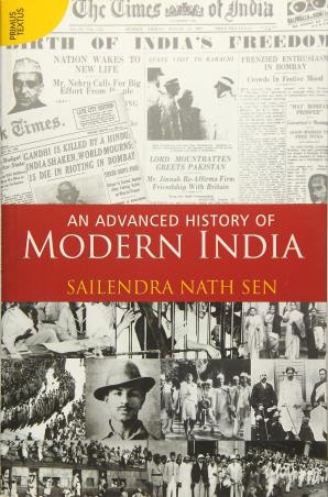 Book cover number 1 for An Advanced History Of Modren India written by Sailendra Nath Sen published by Primus Books