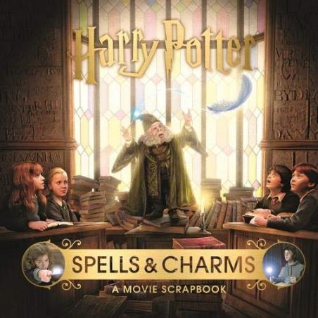Book cover number 1 for Harry Potter â€“ Spells & Charms : A Movie Scrapbook written by Warner Brothers published by Bloomsbury Publishing