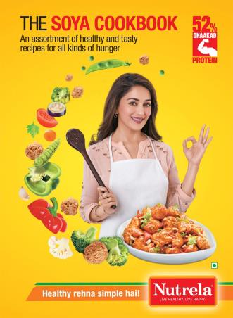 Book cover number 1 for The Soya Cookbook written by Ruchi Soya published by Times Group Books