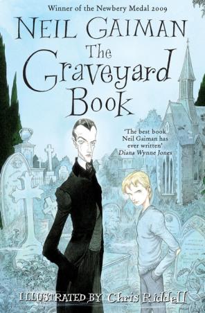 Book cover number 1 for The Graveyard Book written by Neil Gaiman published by Bloomsbury Publishing