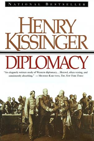 Book cover number 1 for Diplomacy written by Henry Kissinger published by Simon & Schuster