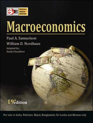 Book cover number 1 for Macroeconomics written by Paul A. Samuelson, William D. Nordhaus, Sudip Chaudhuri published by McGraw Hill Education Private Limited