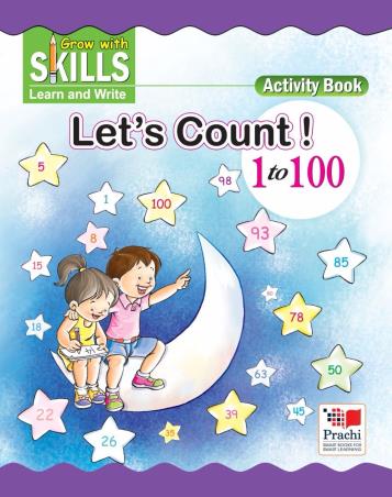 Book cover number 1 for Let's Count! 1 To 100 written by D. K. Sharma published by Prachi (India) Pvt. Ltd.