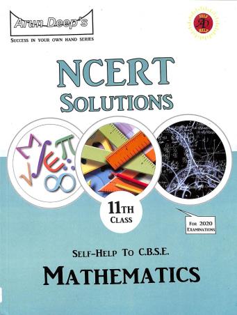 Book cover number 1 for Arun Deep's Self Help To CBSE Mathematics Class 11 (NCERT Solutions) written by Munish Sethi published by Ravinder Singh & Sons