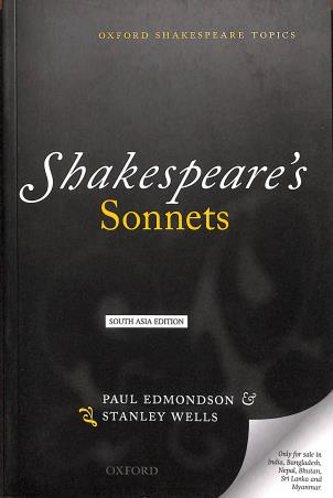 Book cover number 1 for Shakespeare's Sonnets written by Stanley Wells, Paul Edmondson published by Oxford University Press