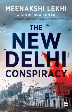 Book cover number 1 for The New Delhi Conspiracy written by Meenakshi Lekhi, Krishna Kumar published by Harper Collins Publishers