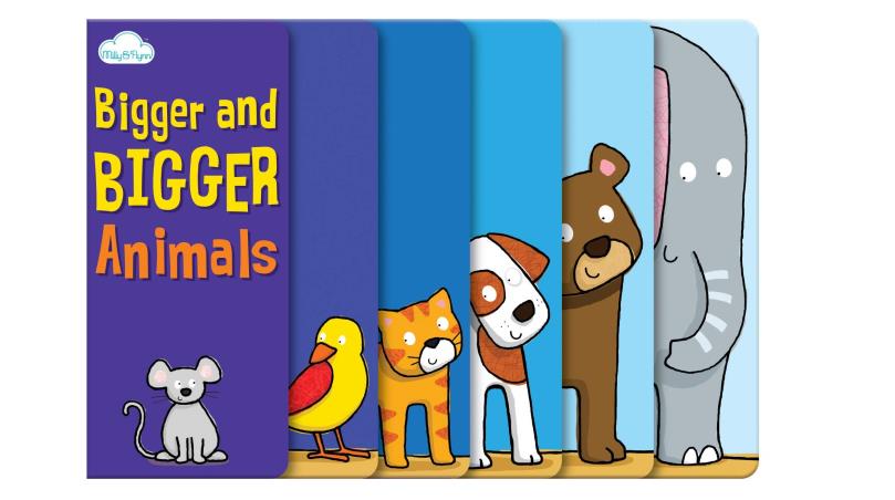 Book cover number 1 for Bigger And Bigger : Animals written by Moira Butterfield published by Milly & Flynn
