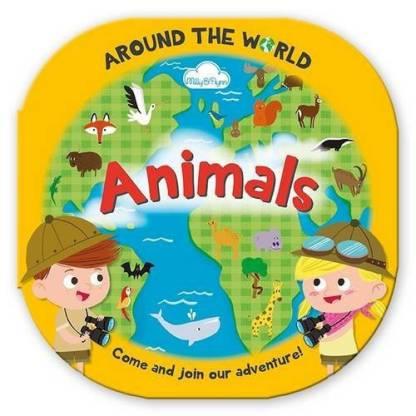 Book cover number 1 for Around The World : Animals written by Moira Butterfield published by Milly & Flynn