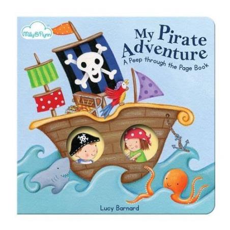 Book cover number 1 for My Pirate Adventure written by Lucy Barnard published by Milly & Flynn