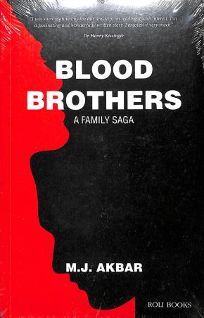 Book cover number 1 for Blood Brothers : A Family Saga written by M. J. Akbar published by Roli Books