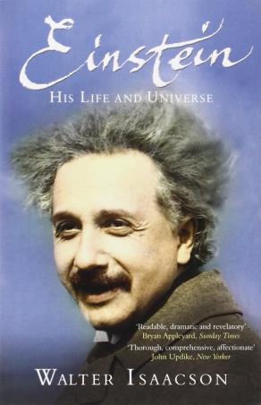 Book cover number 1 for Einstein : His Life And Universe written by Walter Isaacson published by Simon & Schuster