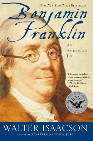 Book cover number 1 for Benjamin Franklin : An American Life written by Walter Isaacson published by Simon & Schuster