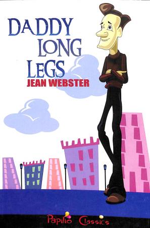 Book cover number 1 for Daddy Long legs written by Jean Webster published by Papilio