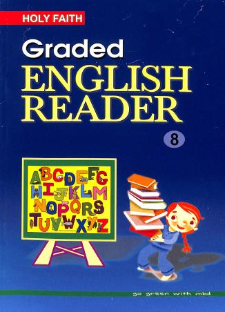Book cover number 1 for Graded English Reader 8 written by D. P. Bhanot, Shelly Sangar published by Holy Faith International (P) Ltd