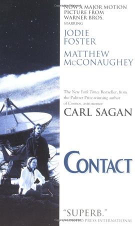 Book cover number 1 for Contact written by Carl Sagan published by Simon & Schuster