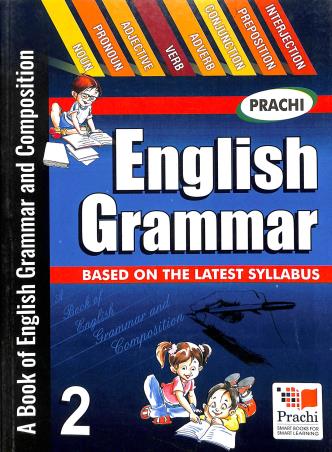 Book cover number 1 for English Grammar 2 written by D. K. Sharma, Sikha Tyagi published by Prachi (India) Pvt. Ltd.