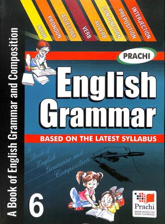 Book cover number 1 for English Grammar 6 written by D. K. Sharma, Sikha Tyagi published by Prachi (India) Pvt. Ltd.
