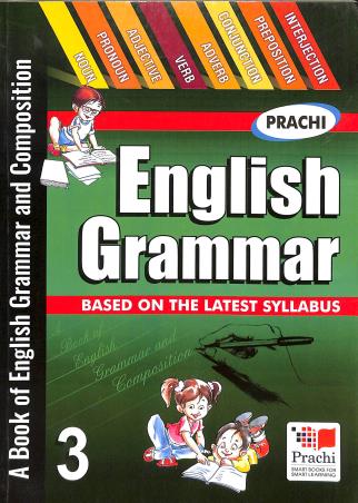 Book cover number 1 for English Grammar 3 written by D. K. Sharma, Sikha Tyagi published by Prachi (India) Pvt. Ltd.
