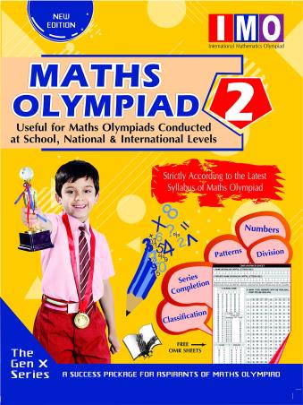 Book cover number 1 for Maths Olympiad Class 2 (IMO) written by Shraddha Singh published by V&S Publishers