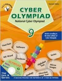 Book cover number 1 for Cyber Olympiad Class 9 (NCO) written by Navneet Mehra, Ishita Bhown published by V&S Publishers