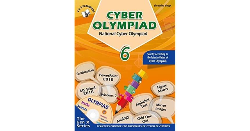 Book cover number 1 for Cyber Olympiad Class 6 (NCO) written by Shraddha Singh published by V&S Publishers