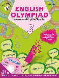 Book cover number 1 for English Olympiad Class 3 (IEO) written by Sahil Gupta published by V&S Publishers