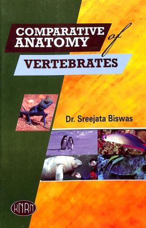 Book cover number 1 for Comparative Anatomy Of Vertebrates written by Sreejata Biswas published by Kedar Nath Ram Nath