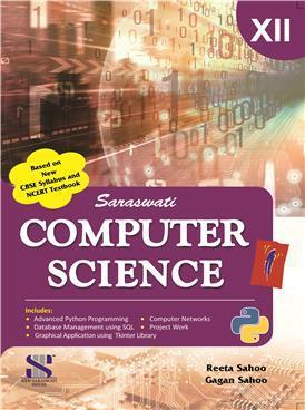 Book cover number 1 for Computer Science Class 12 (CBSE) written by Reeta Sahoo, Gagan Sahoo published by New Saraswati House (India) Pvt. Ltd.