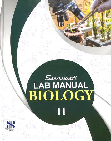 Book cover number 1 for Lab Manual Biology For Class 11 (CBSE) written by Rajesh Kumar published by New Saraswati House (India) Pvt. Ltd.