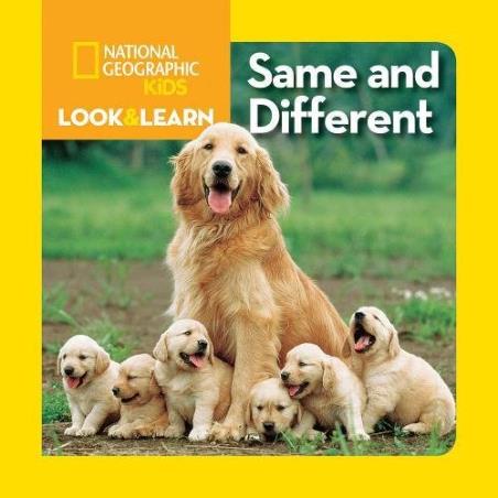 Book cover number 1 for Look and Learn : Same and Different written by NA published by National Geographic