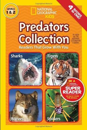 Book cover number 1 for Predators Collection : Readers That Grow With You written by NA published by National Geographic